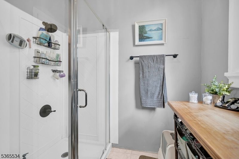 Bathroom, Glass Shower, Interior, Marble