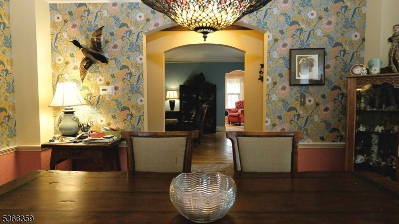 Dining room, Interior, Wood Texture Flooring