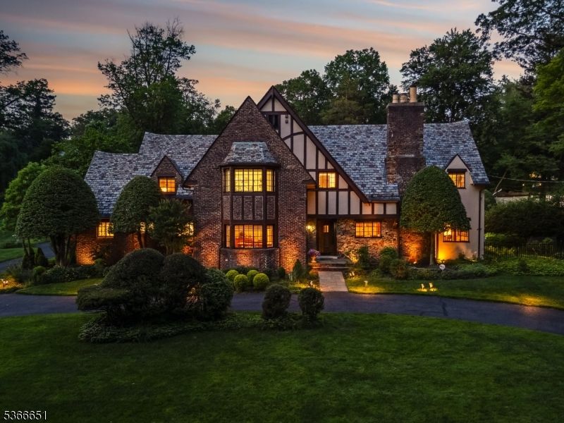 Exterior, Facade, Brick Facade, Tudor Revival