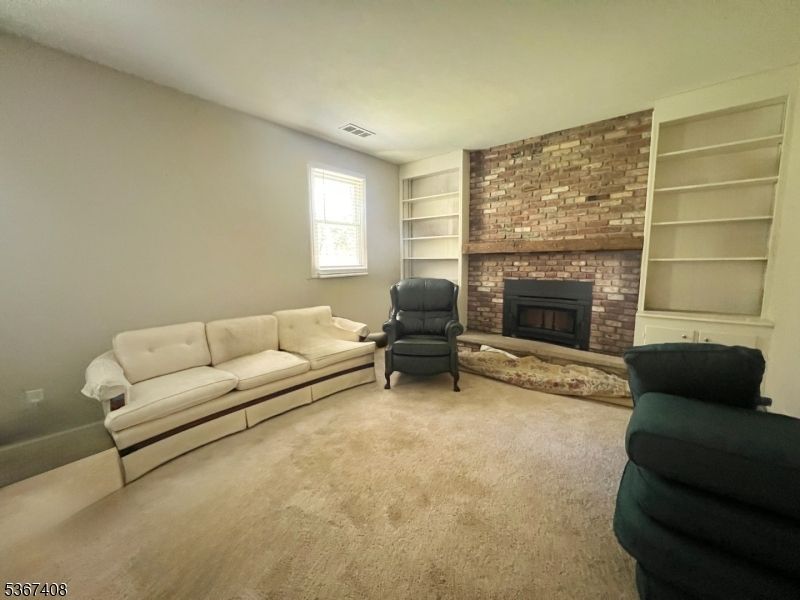 Fireplace, Interior, Living room, Stone Walls