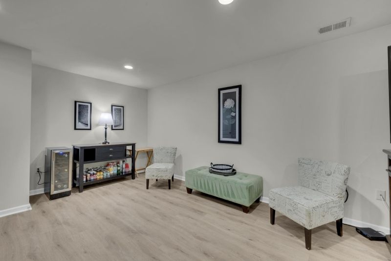Interior, Recessed Lighting, Wood Texture Flooring
