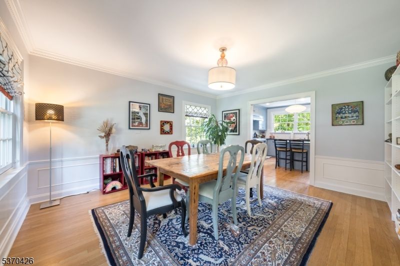 Dining room, Interior, Wood Texture Flooring