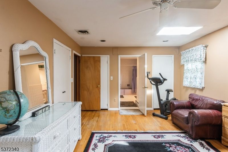 Fitness Equipment, Interior, Wood Texture Flooring