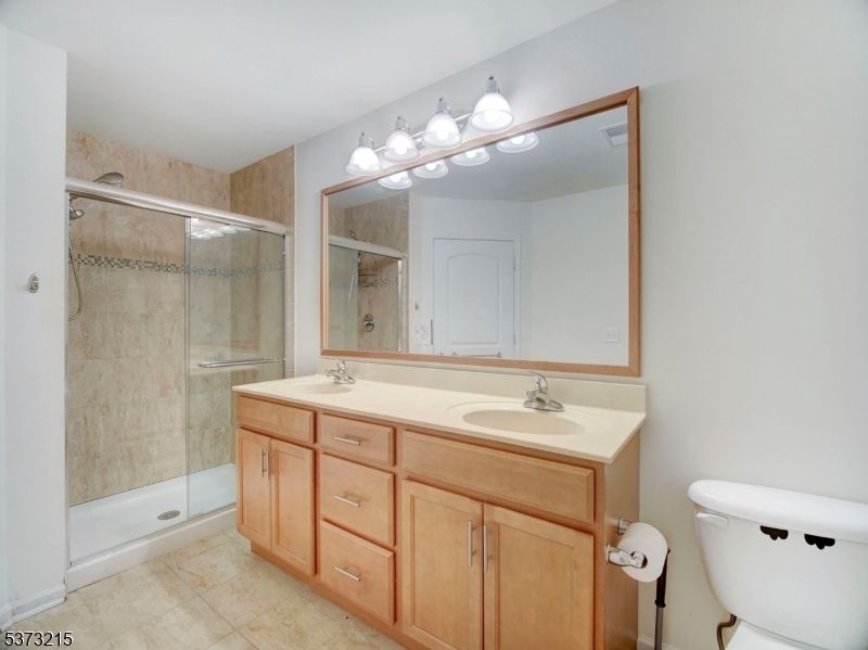 Bathroom, Dual Sink Vanities, Glass Shower, Interior