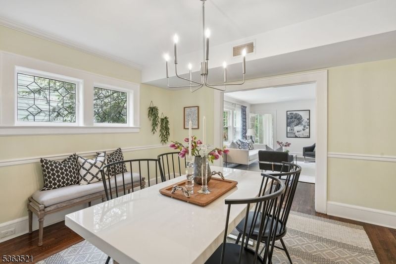Chandelier, Dining room, Interior, Living room, Wood Texture Flooring