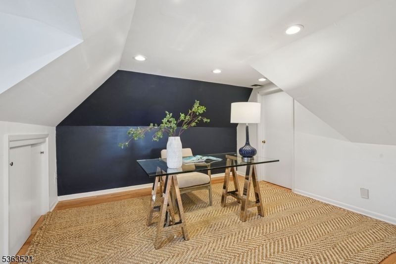 Home Office, Interior, Recessed Lighting