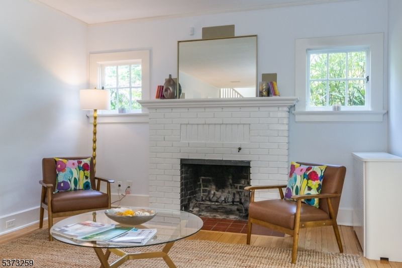 Fireplace, Interior, Wood Texture Flooring