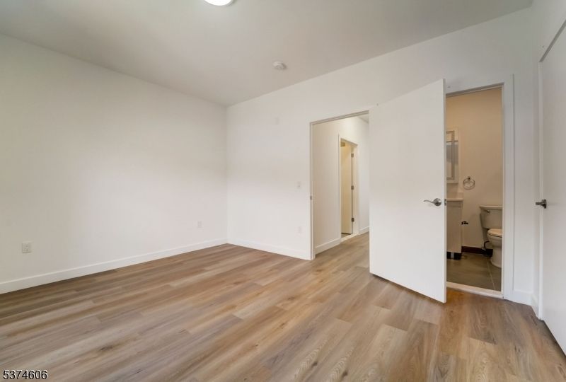 Bathroom, Empty room, Interior, Recessed Lighting, Wood Texture Flooring