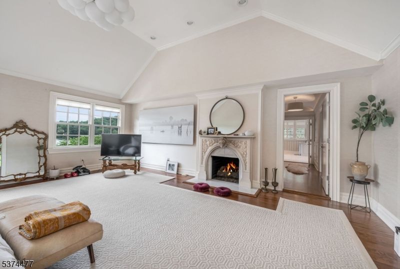 Fireplace, Interior, Living room, Wood Texture Flooring