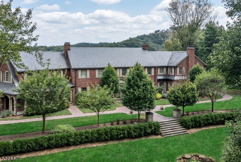 Exterior, Facade, Brick Facade, Tudor Revival