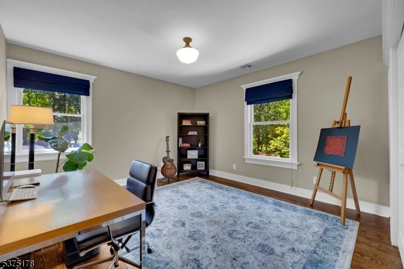 Home Office, Interior, Wood Texture Flooring