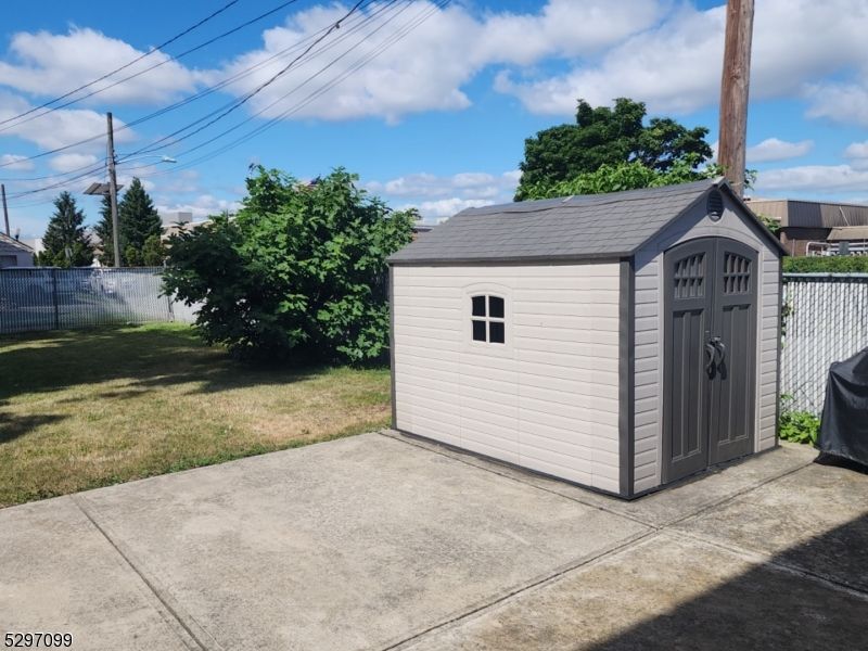 Backyard, Detached Garage, Exterior