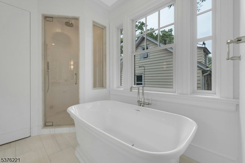 Bathroom, Free Standing Baths, Glass Shower, Interior