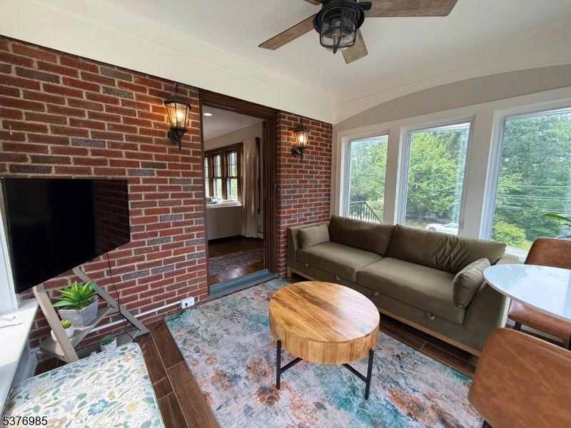 Interior, Living room, Stone Walls