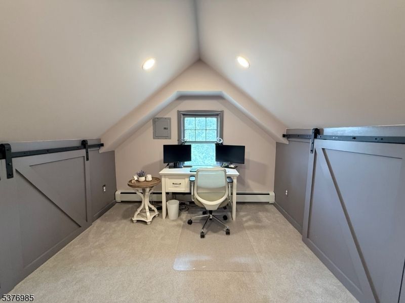 Home Office, Interior, Recessed Lighting