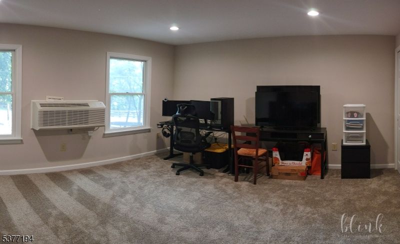 Home Office, Interior, Recessed Lighting