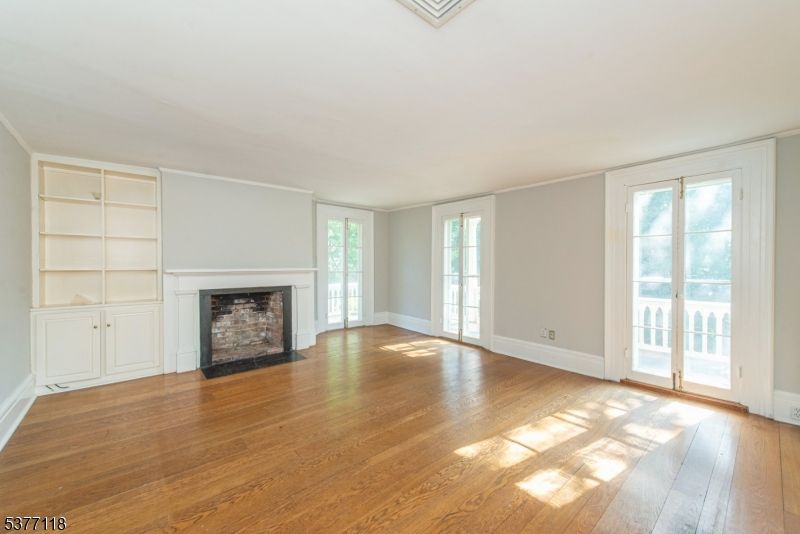 Empty room, Fireplace, Interior, Wood Texture Flooring