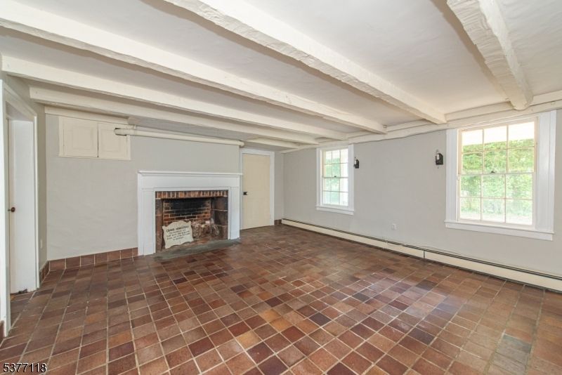 Empty room, Fireplace, Interior