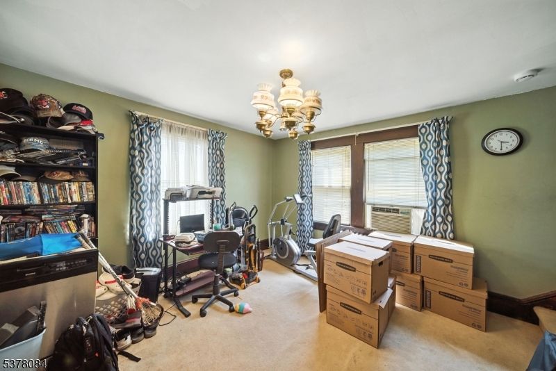 Chandelier, Home Office, Interior