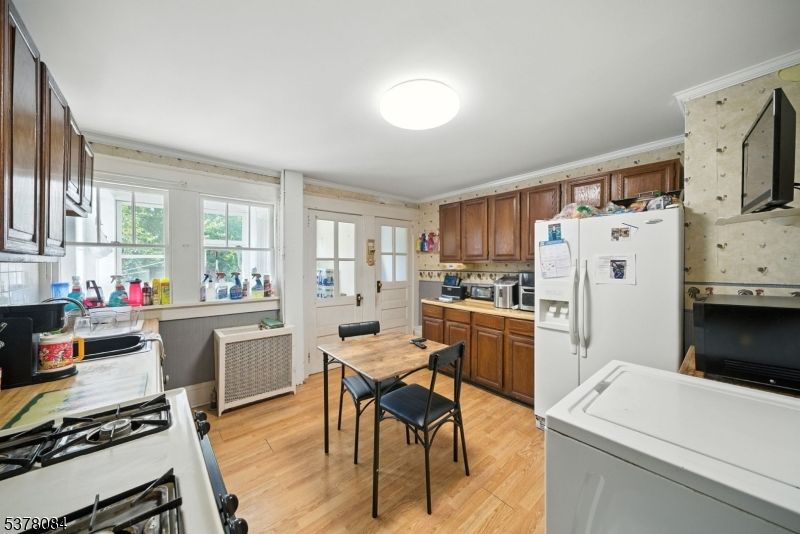 Dining room, Interior, Kitchen, Wood Texture Flooring