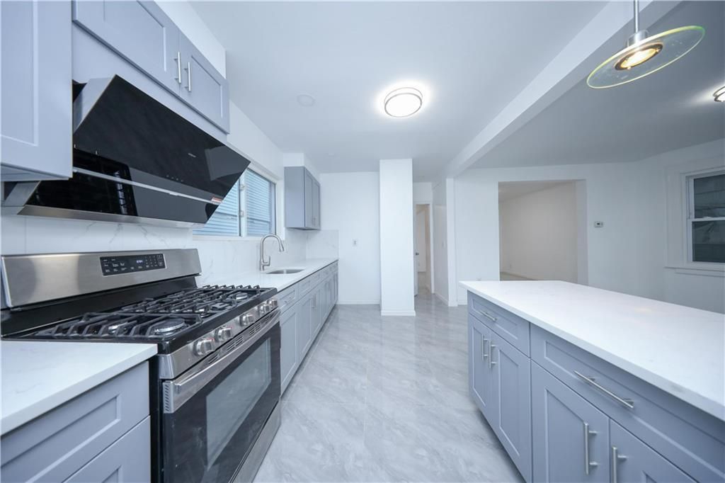 Interior, Kitchen, Marble, Stainless Steel Appliances