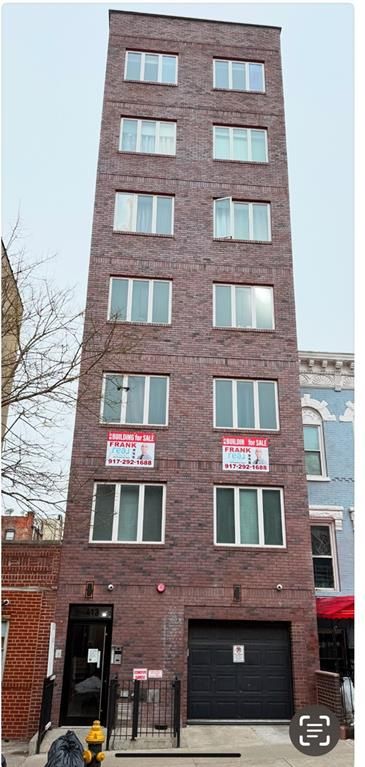 Attached, Exterior, Facade, Brick Facade, Condo Building