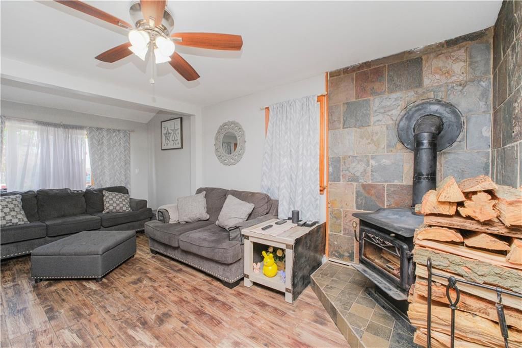 Fireplace, Interior, Living room, Stone Walls, Wood Texture Flooring