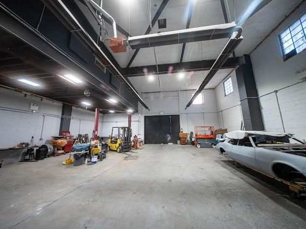 Garage, Interior, Recessed Lighting