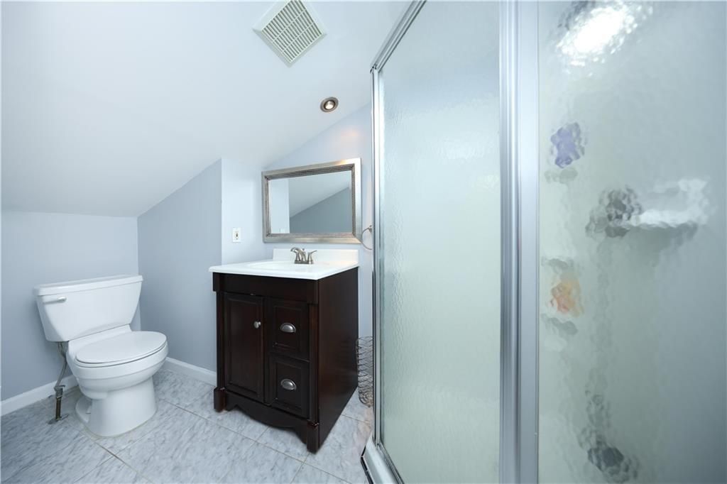 Bathroom, Glass Shower, Interior, Marble
