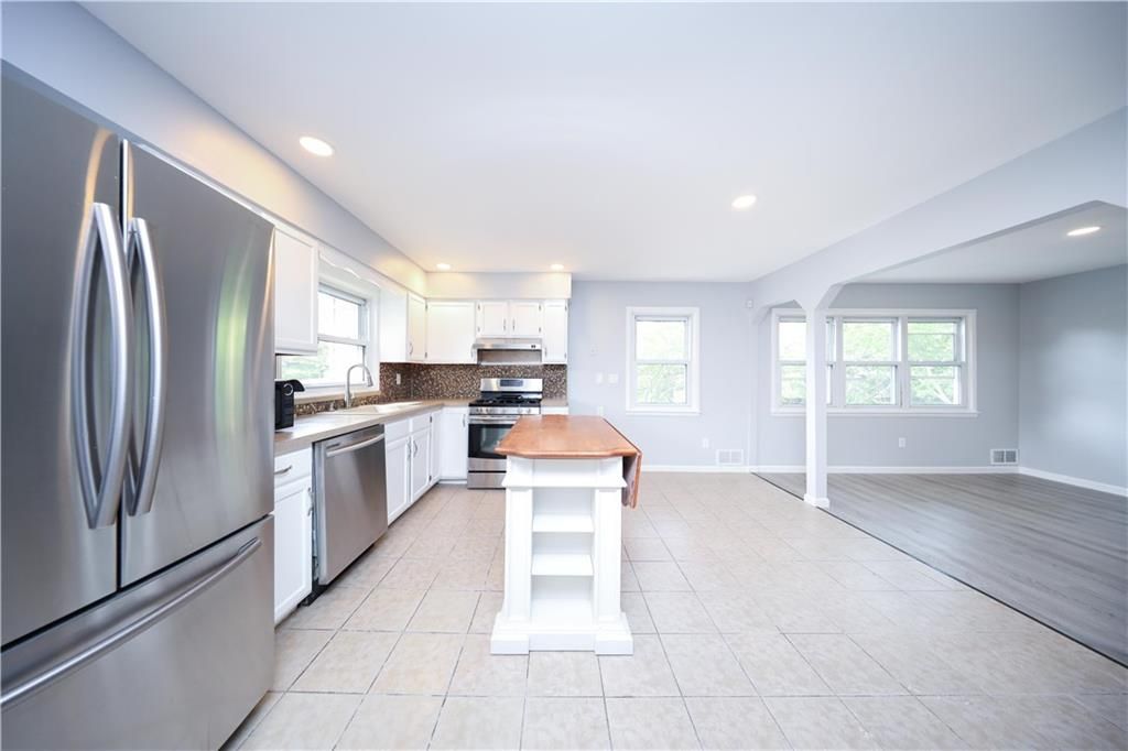 Interior, Kitchen, Recessed Lighting, Stainless Steel Appliances