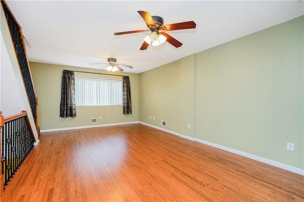 Empty room, Interior, Wood Texture Flooring