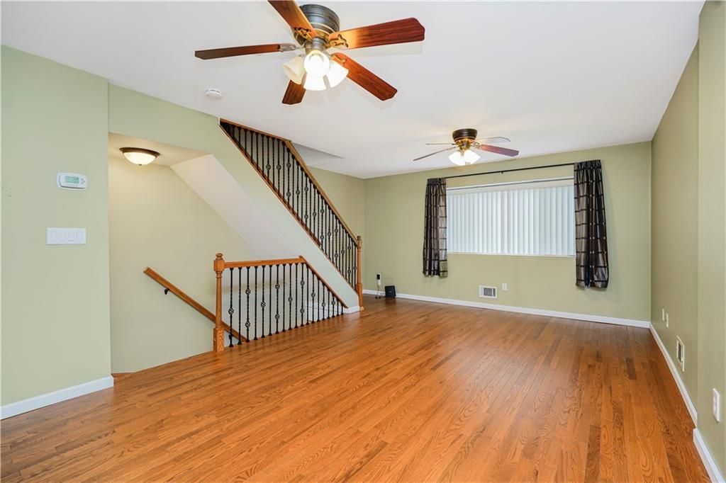 Empty room, Interior, Wood Texture Flooring