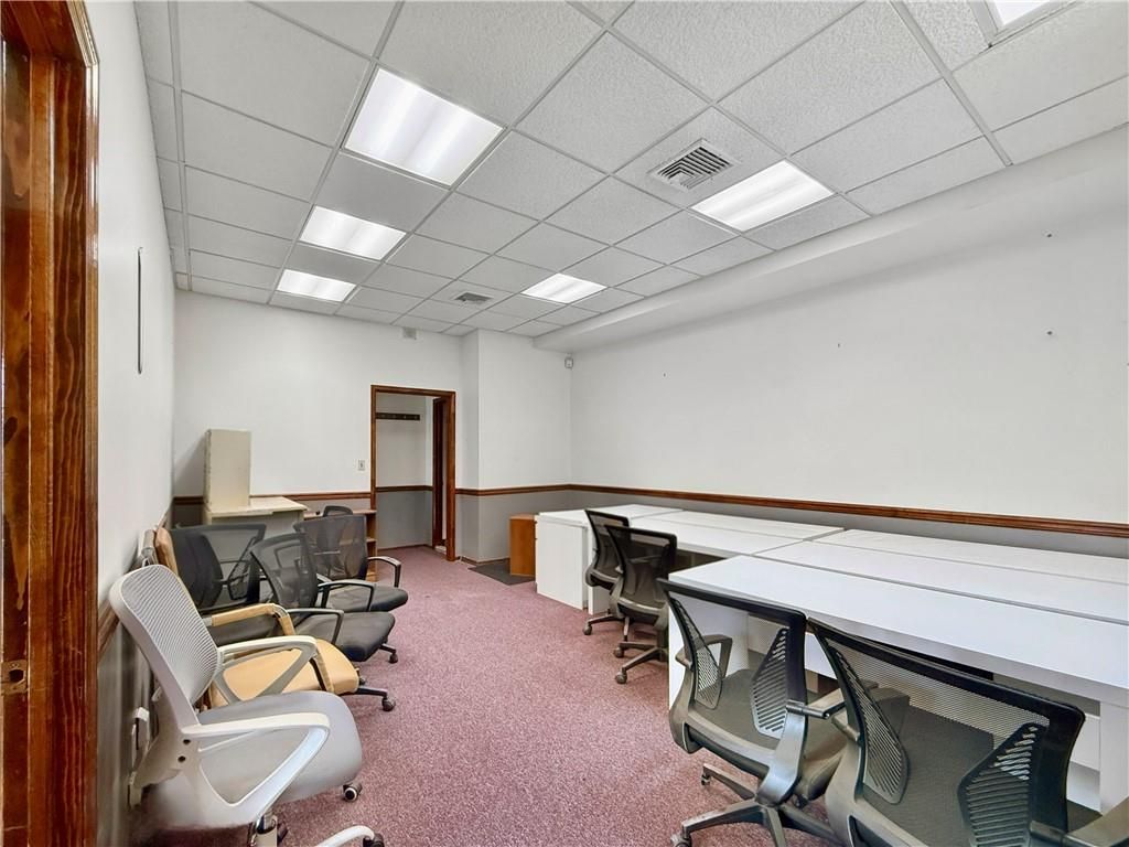 Home Office, Interior, Recessed Lighting