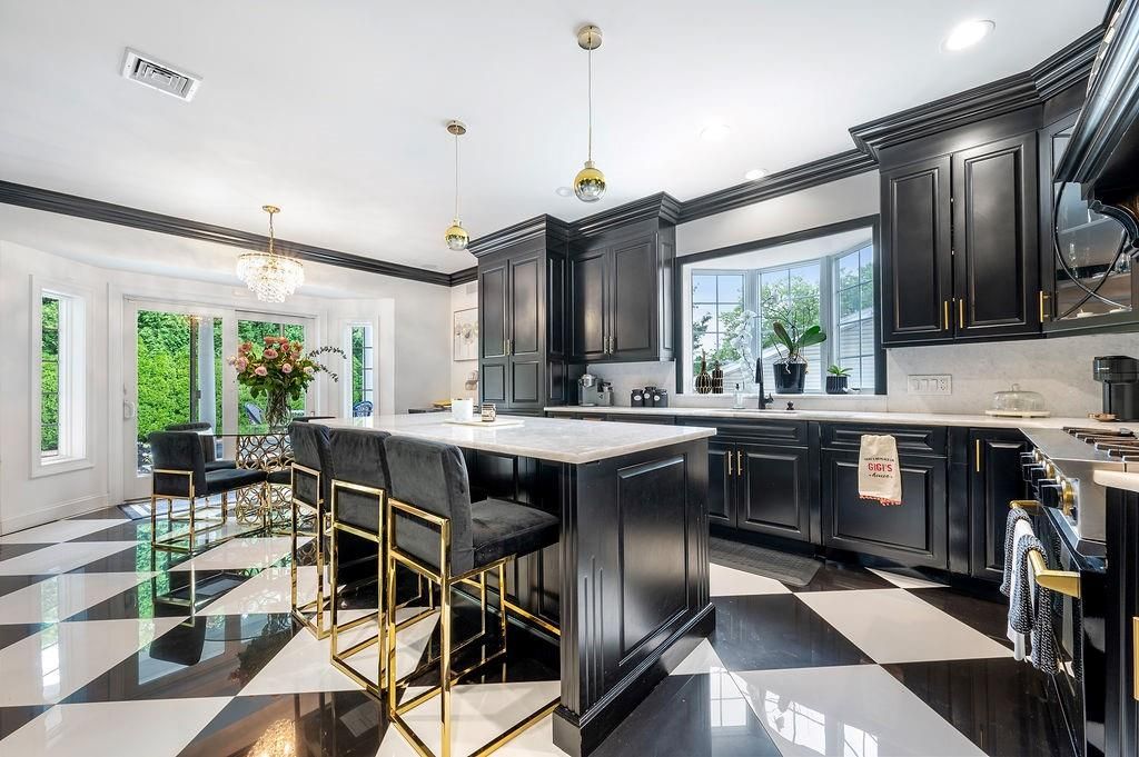 Chandelier, Interior, Kitchen, Pendant Lights, Recessed Lighting