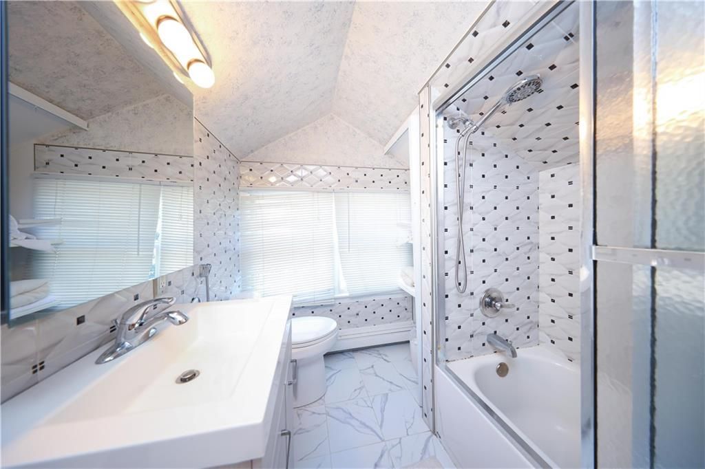 Bathroom, Glass Shower, Interior, Marble