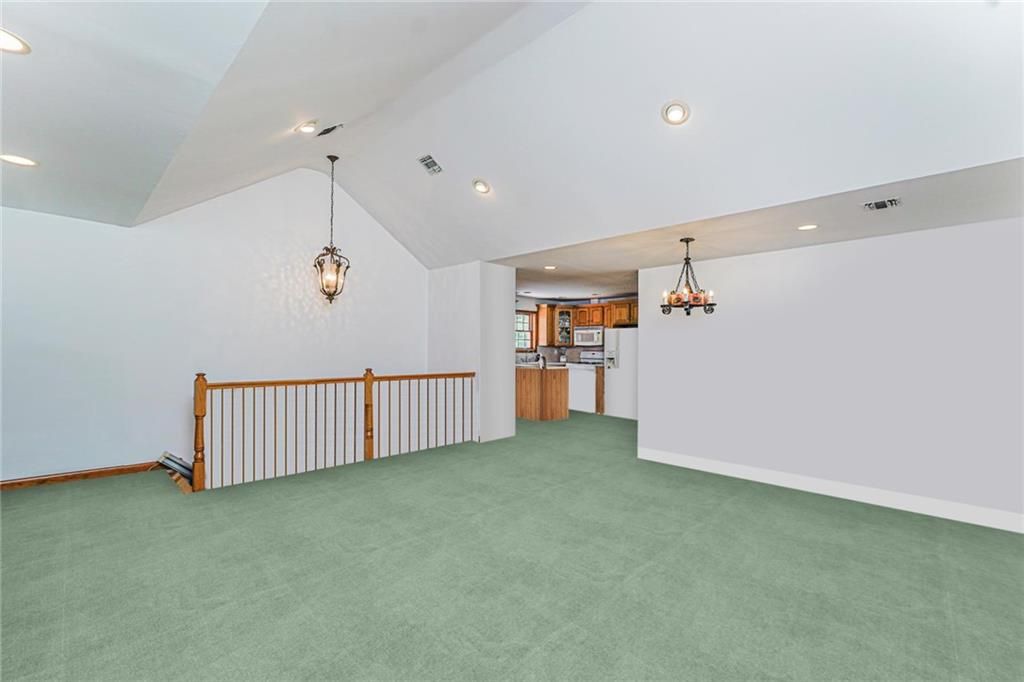 Chandelier, Empty room, Interior, Pendant Lights, Recessed Lighting
