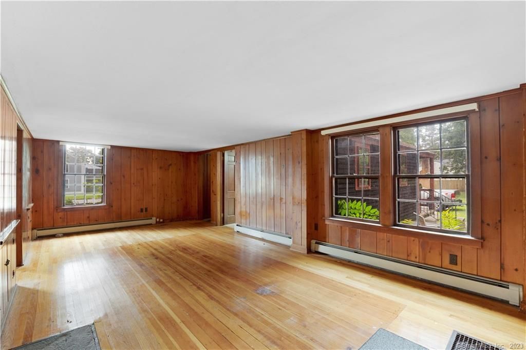 Empty room, Interior, Wood Texture Flooring, Wooden Walls