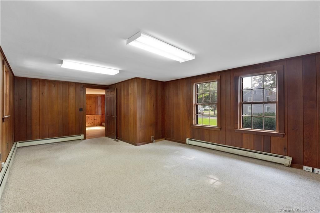Empty room, Interior, Wooden Walls