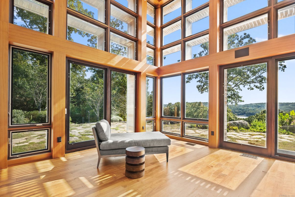 Interior, Sun Room, Wood Texture Flooring