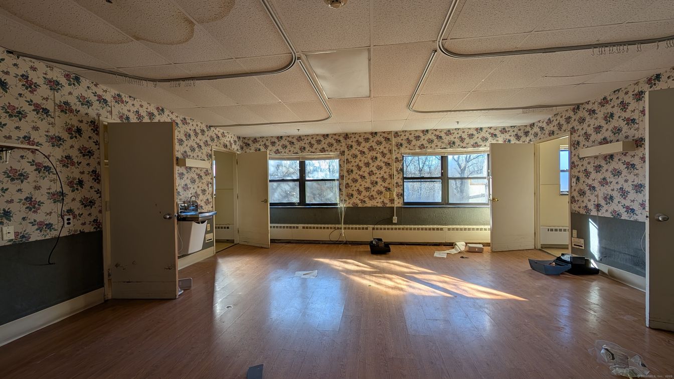 Empty room, Interior, Wood Texture Flooring