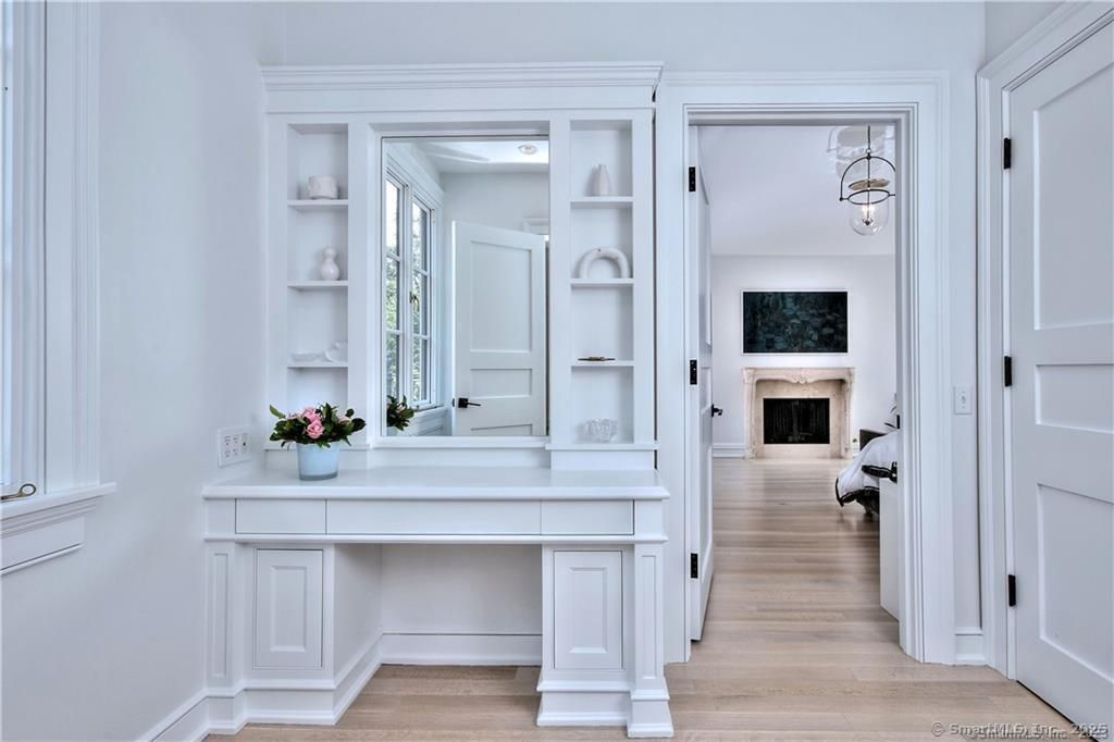 Fireplace, Interior, Wood Texture Flooring