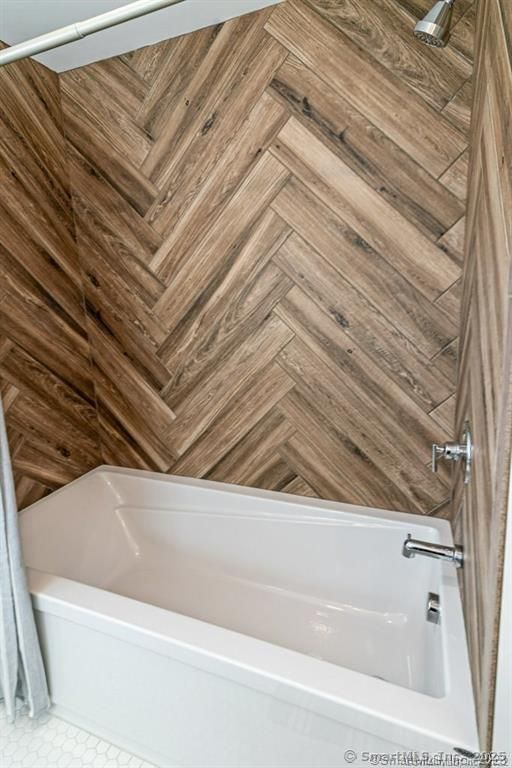 Bathroom, Interior, Wooden Walls