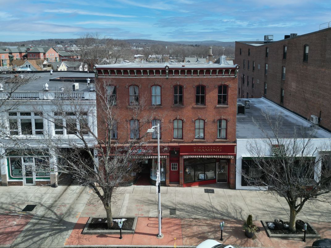 Exterior, Facade, Brick Facade, Condo Building