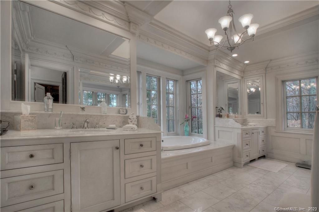 Bathroom, Chandelier, Dual Sink Vanities, Interior