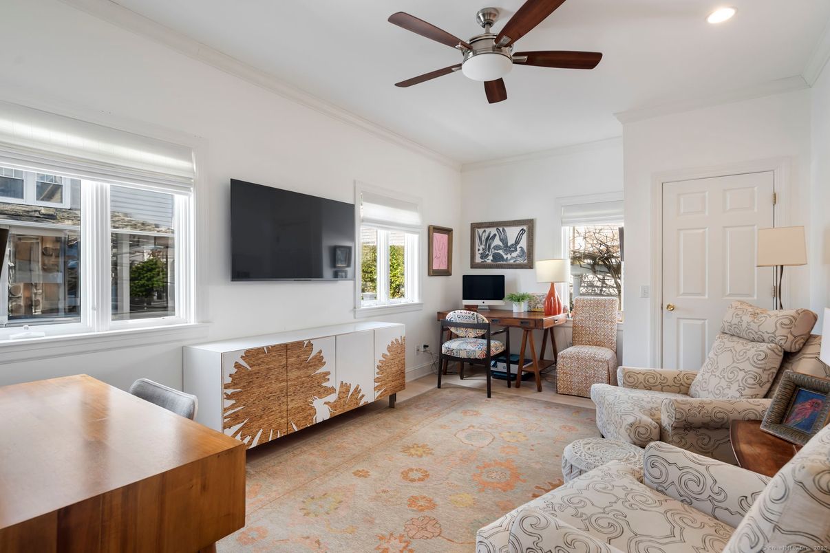 Home Office, Interior, Living room, Recessed Lighting