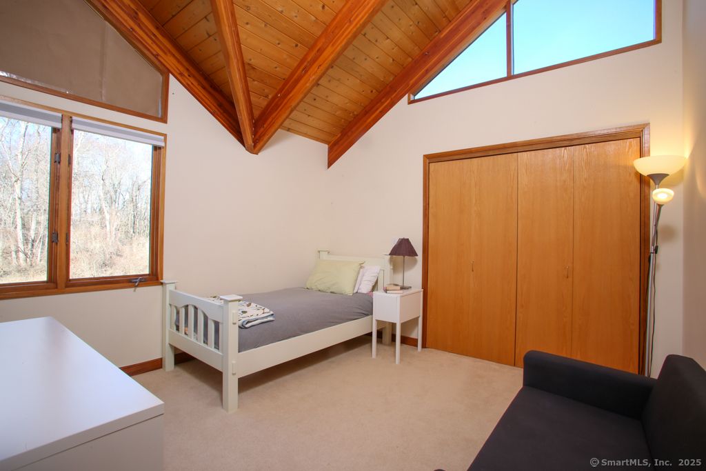 Bedroom, Interior, Wooden Beams, Wooden Ceilings
