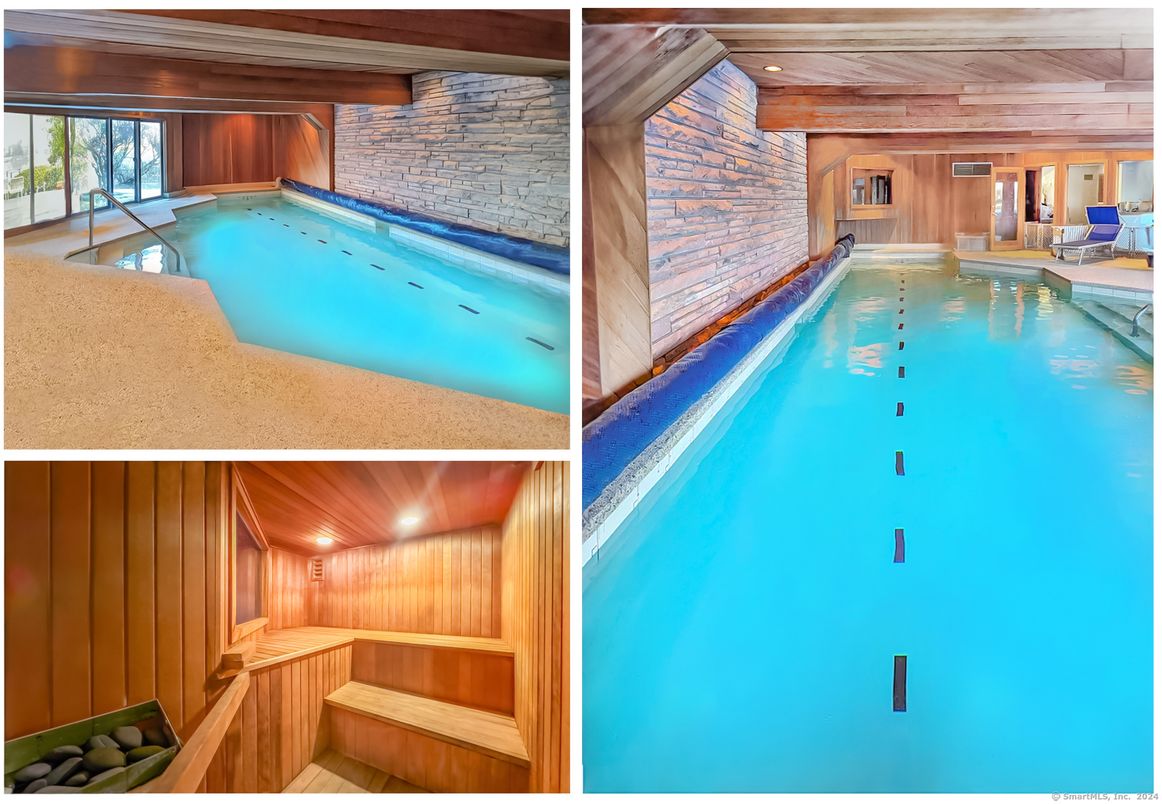 Interior, Pool, Stone Walls