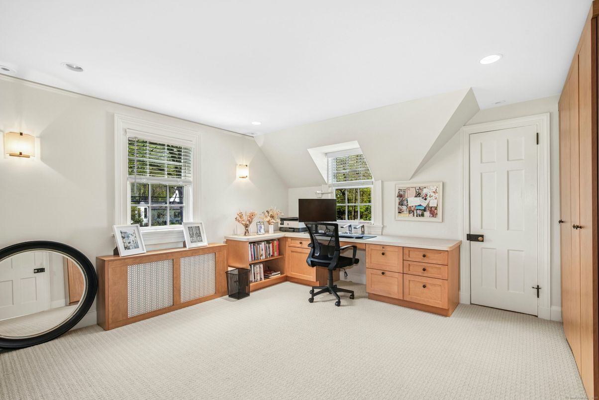 Home Office, Interior, Recessed Lighting