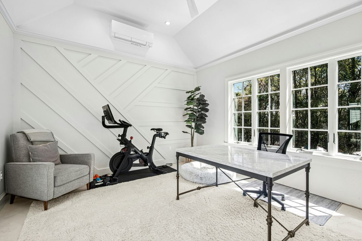 Fitness Equipment, Home Office, Interior, Recessed Lighting