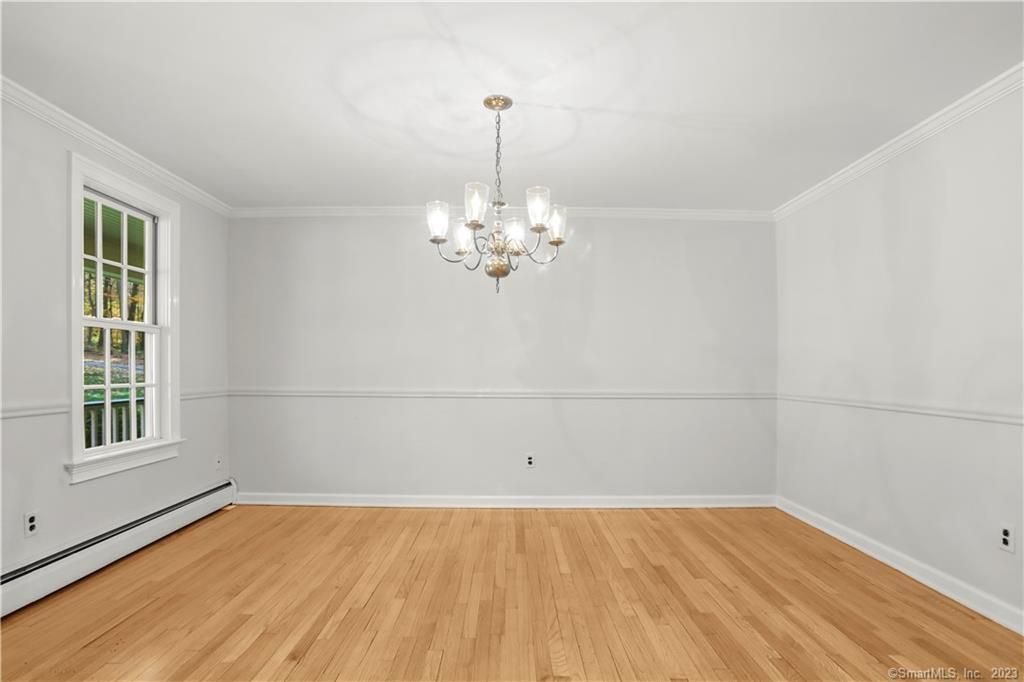 Chandelier, Empty room, Interior, Wood Texture Flooring